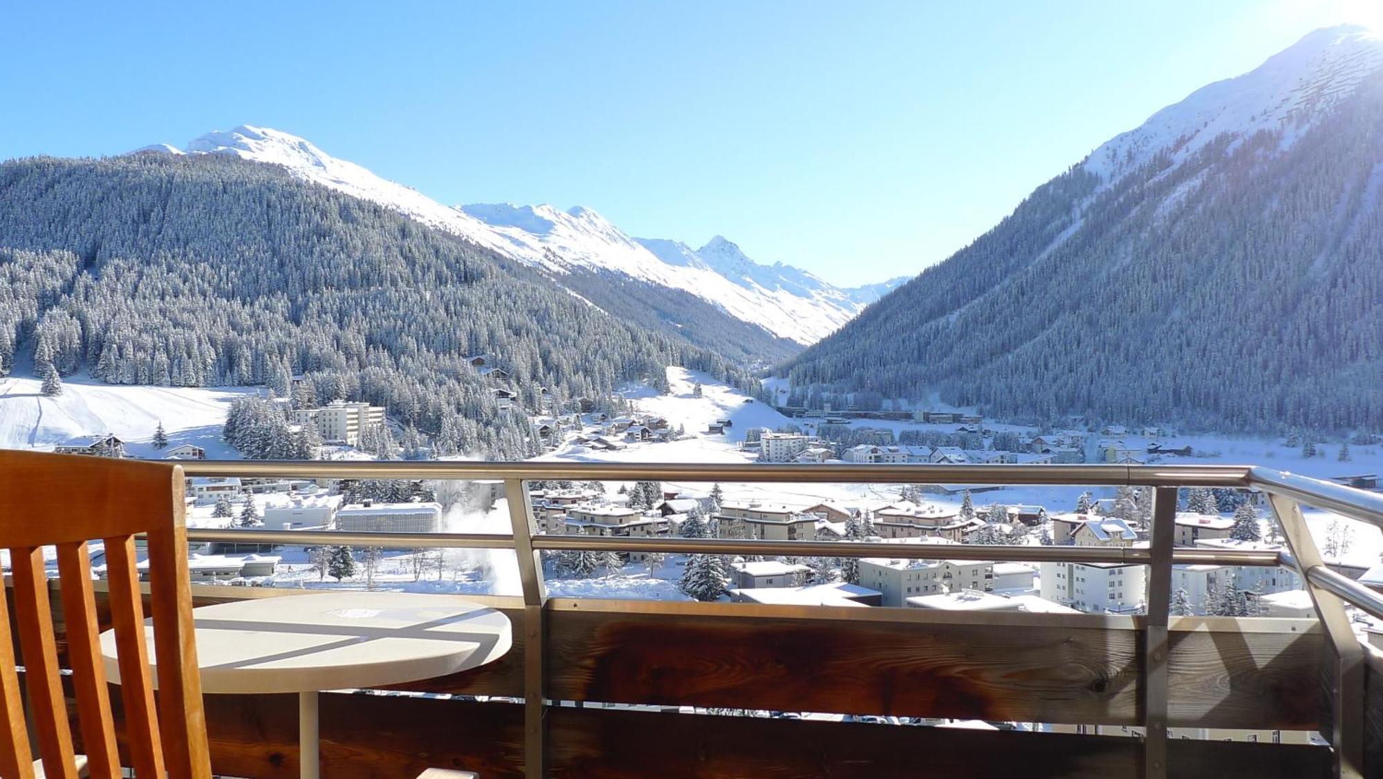 Apartment Spectacular View & Location In Davos